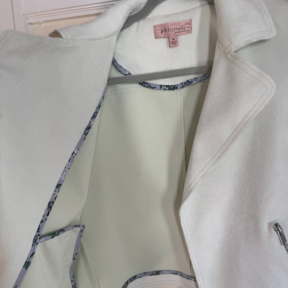 Philosophy Suede Jacket - image 2